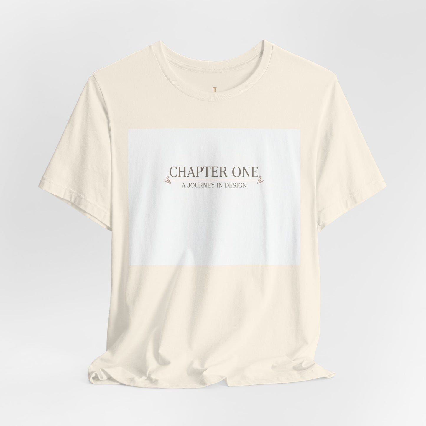 Chapter One serif font shirt | literary aesthetic text tee