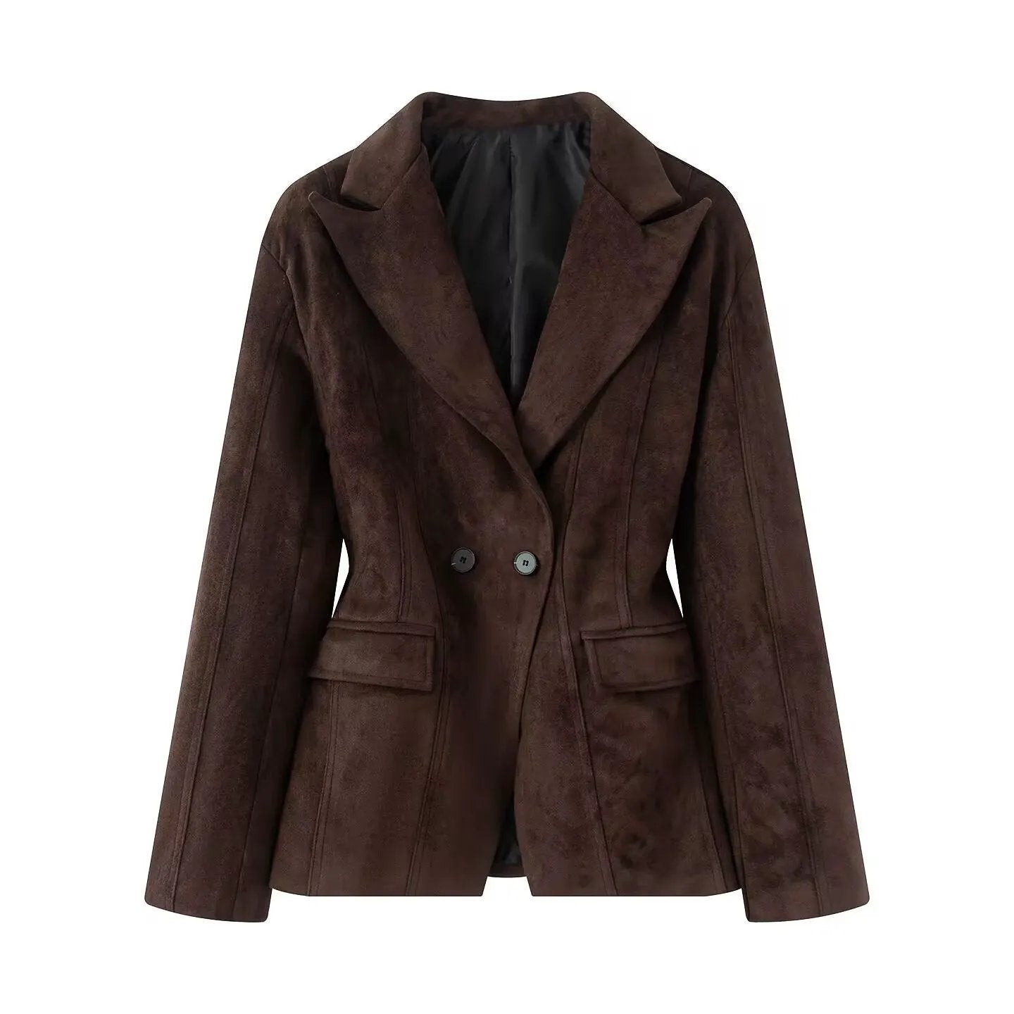 Women's Faux Suede Hourglass Blazer BYMANYC ® New York CONTEMPORARY VIBRANT MODERN FASHION - New Collection by BYMANYC ® New York