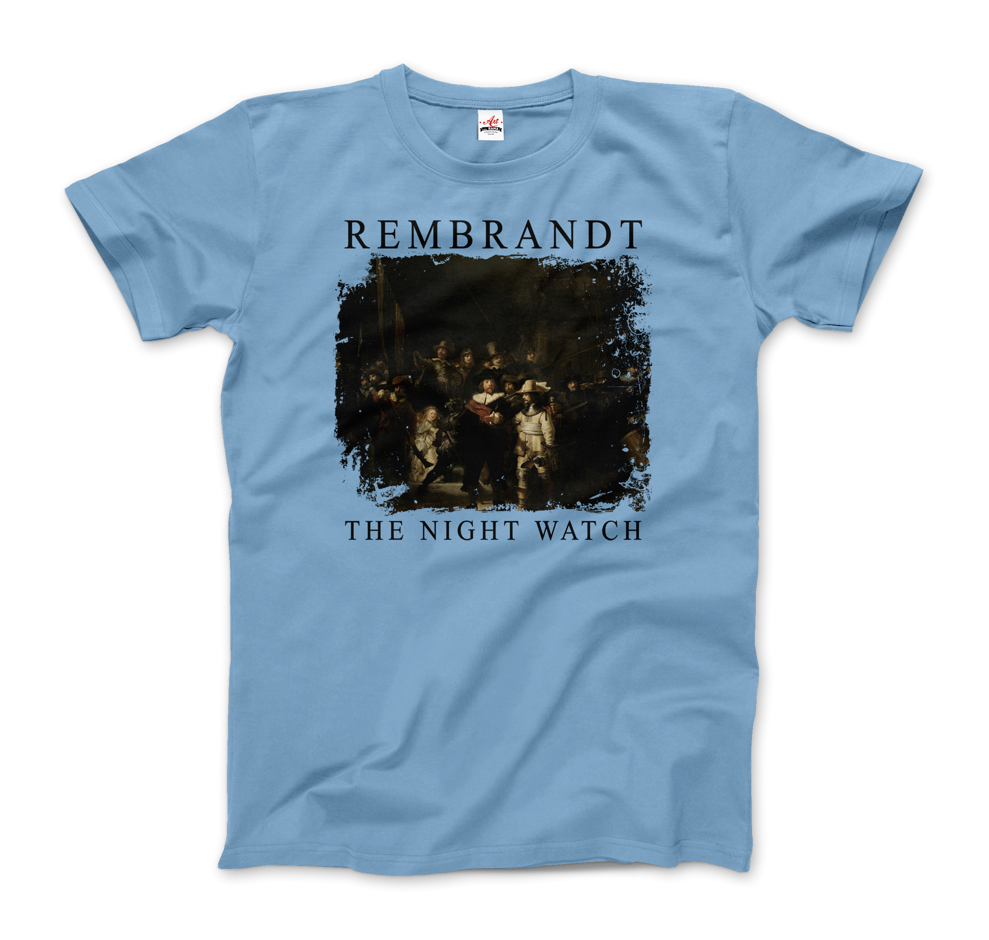 Rembrandt the Night Watch 1642 artwork t-shirt by Art-O-Rama Shop