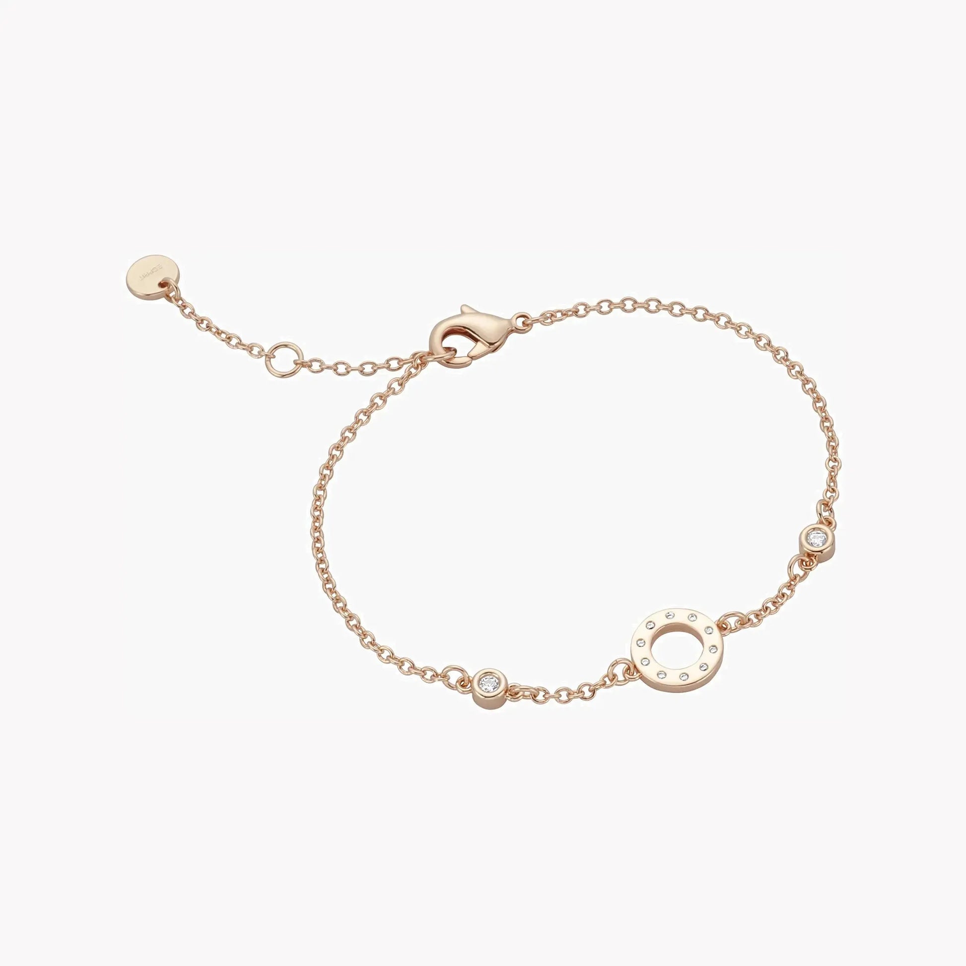 Esprit Women's Rose Gold Watch, Silver Dial | Es1l196m0075 by ESPRIT