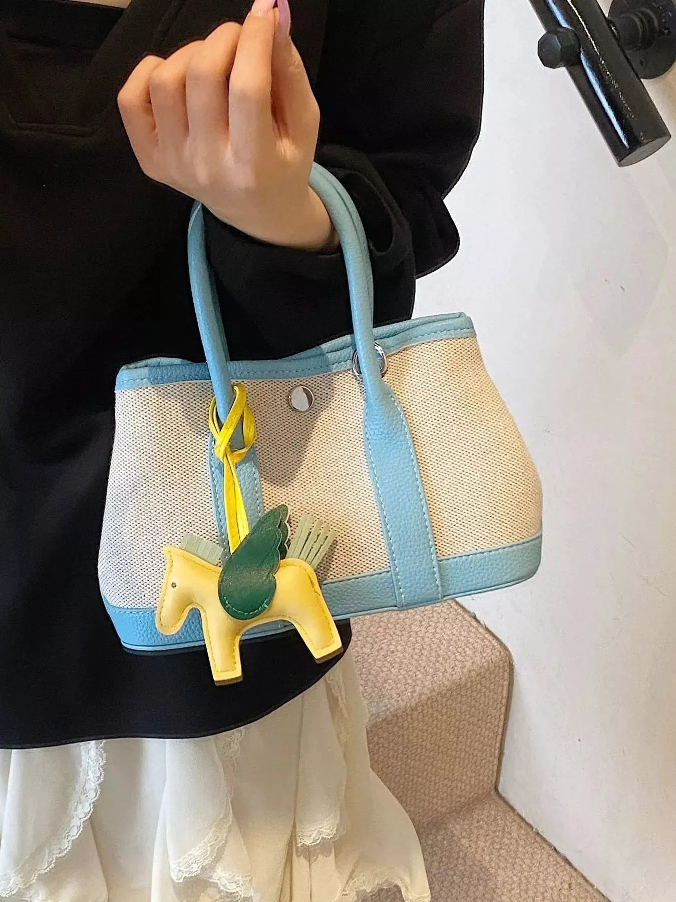 Contrast Crossbody Bag by Partner Label