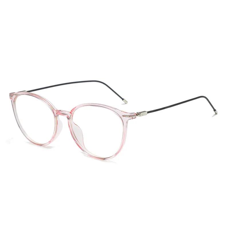 Round Frame Anti-Blue Light Glasses by Equanimity Essence