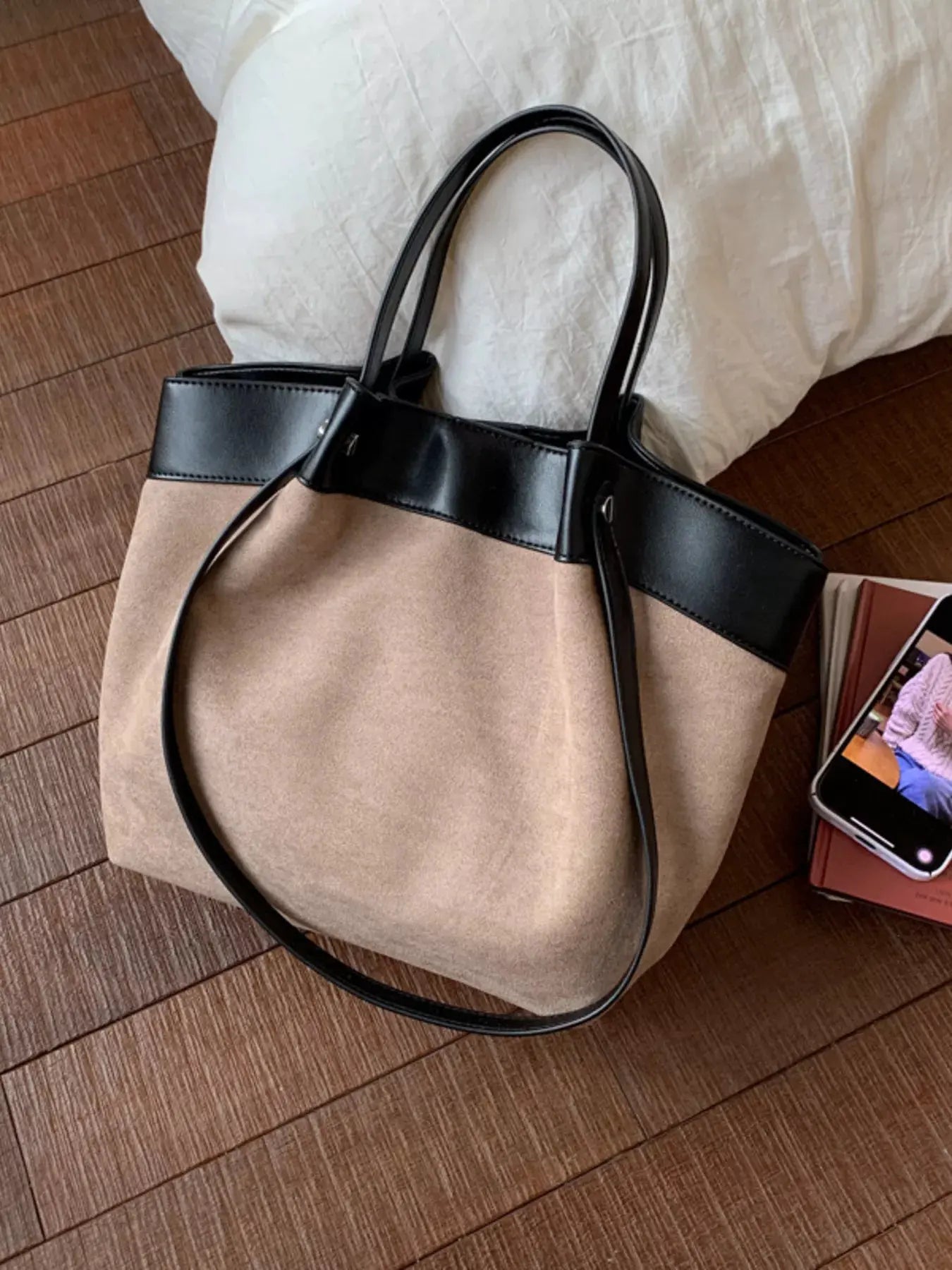 Lightweight Classic Color Tote Bag by Partner Label