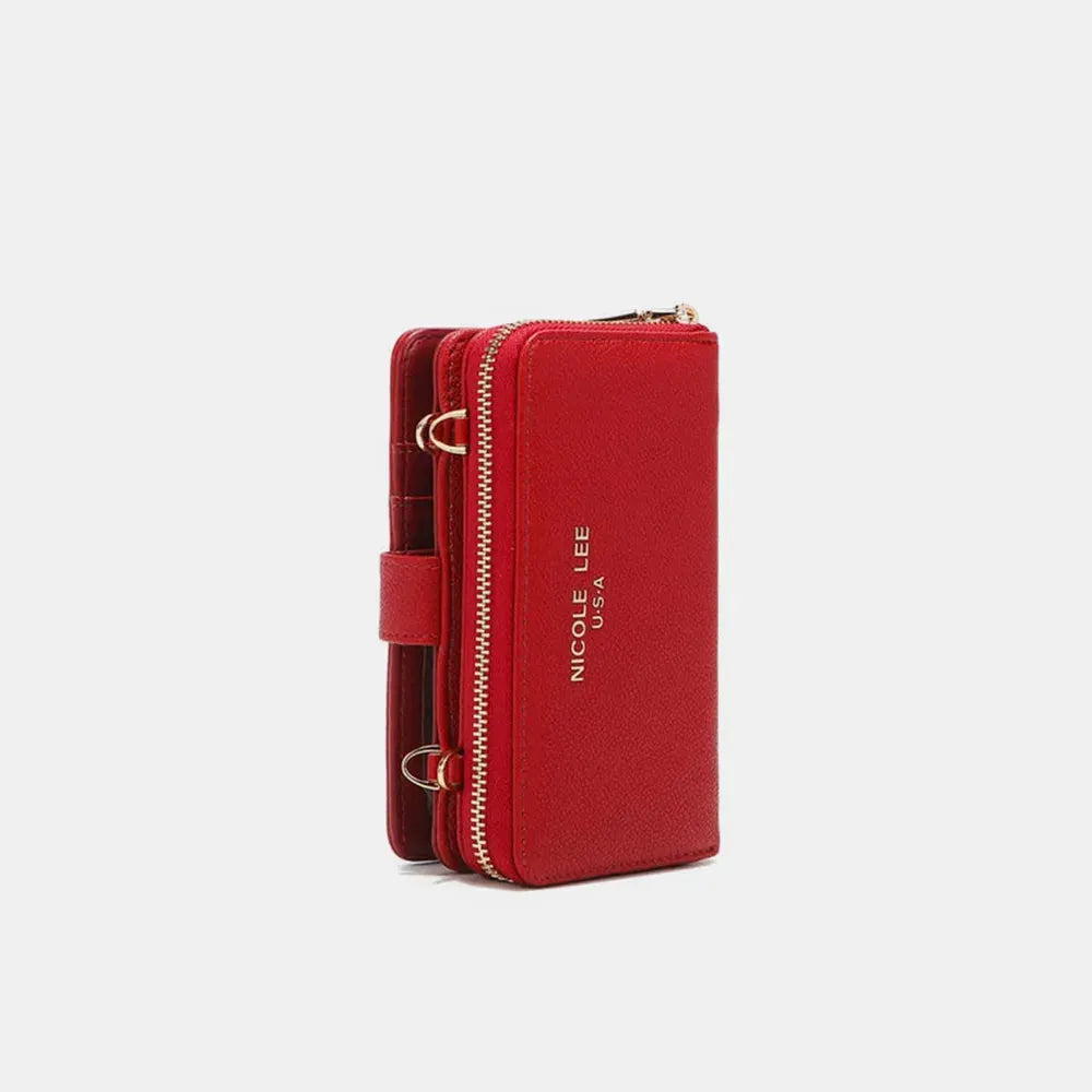 Nicole Lee USA 2 Piece Phone Case Crossbody Wallet by Partner Label