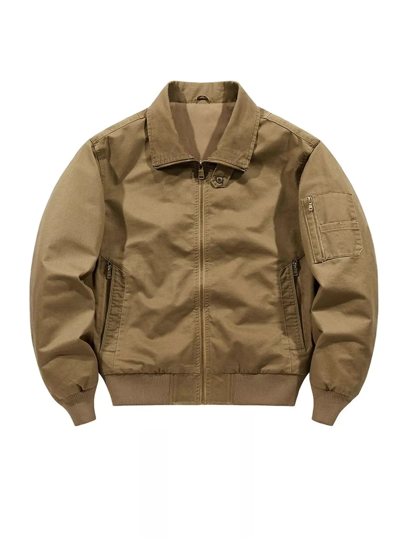 Men's Casual Lightweight Zip Up Jacket by Partner Label