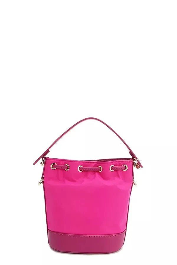 Nicole Lee USA Color Patch Bucket Bag by Nicole Lee USA