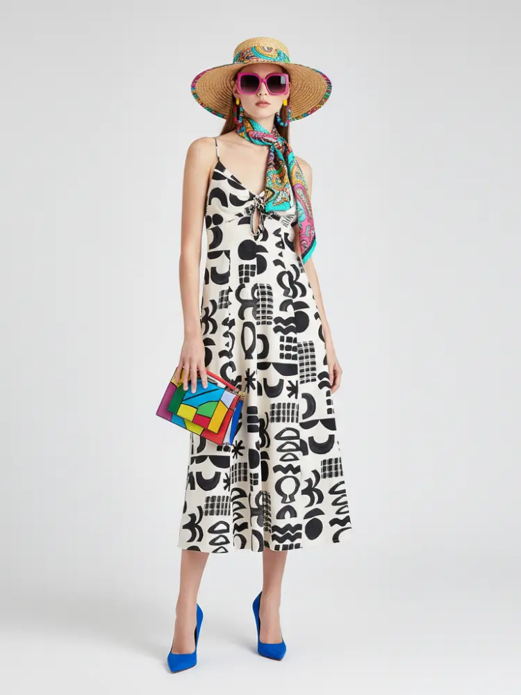 A-line Floral Dress, Dumbo | Women - BYMANYC ® New York by BYMANYC ® New York