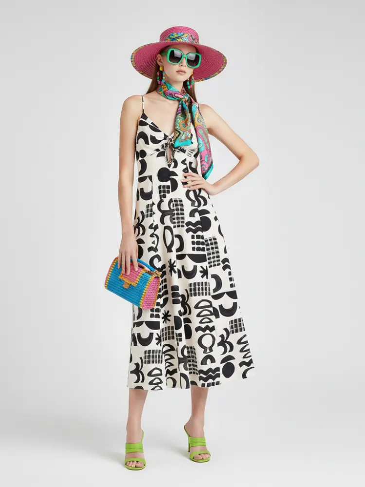 A-line Floral Dress, Dumbo | Women - BYMANYC ® New York by BYMANYC ® New York