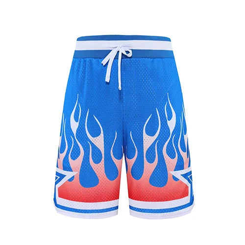 Mens Basketball Shorts Classic Fabric Gym Training Sports Shorts-5