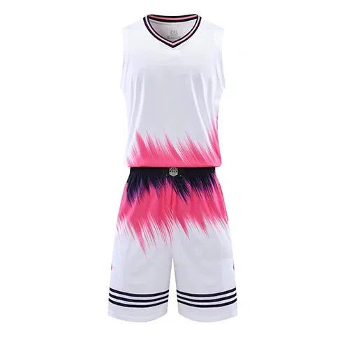 Mens Kids Custom Basketball Jersey Sleeveless Shirt Breathable Polyester Team Uniform by Vimost Shop