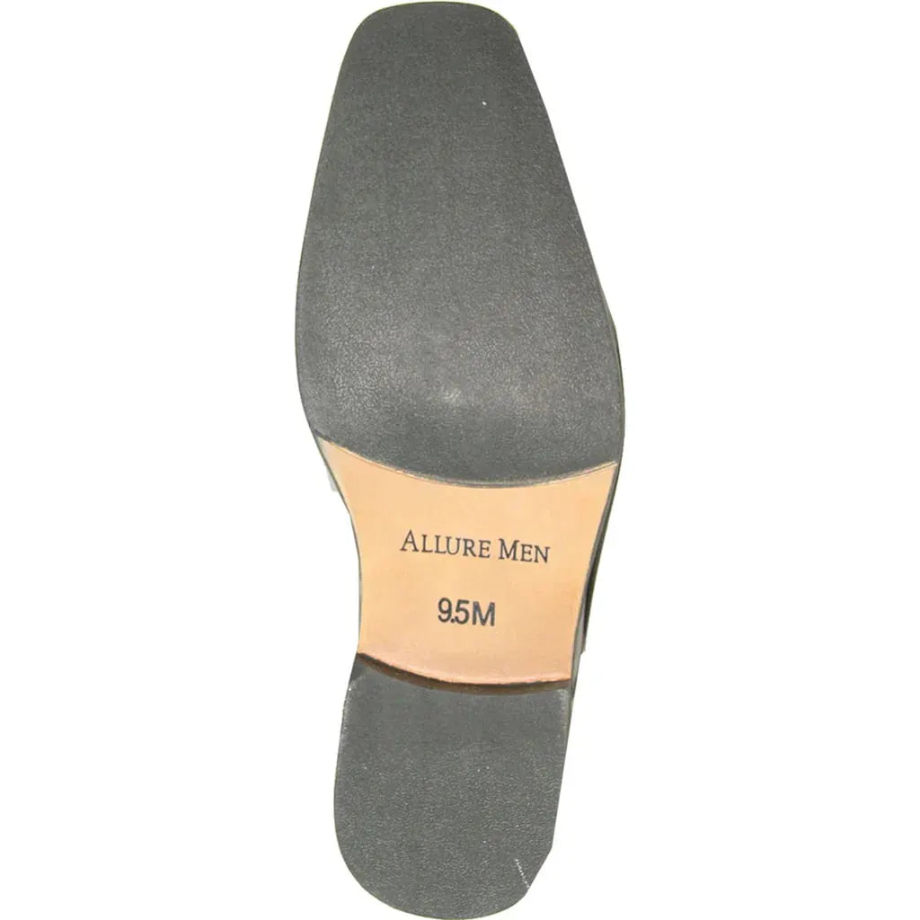 ALLURE MEN Dress Shoe AL01 Oxford Formal Tuxedo for Prom & Wedding - 2 by Tux-USA