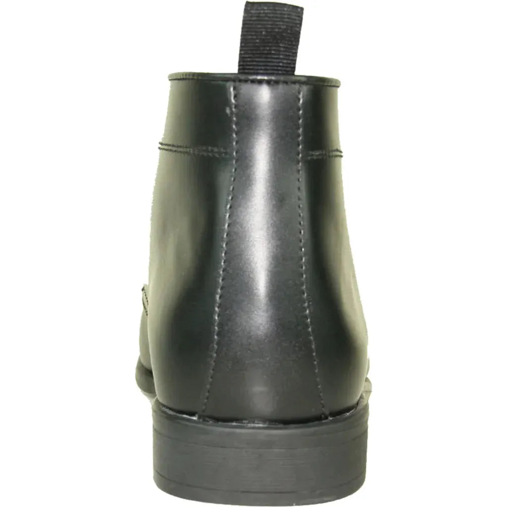 Men's Dress Boot AL02 Formal Tuxedo Upper Synthetic Leather For Prom And Wedding by Tux-USA