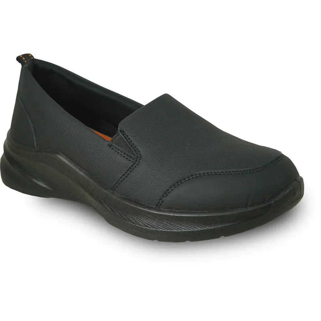 Women Slip Resistant Shoe Vegan Leather Slip On Kitchen Use Durable by Tux-USA