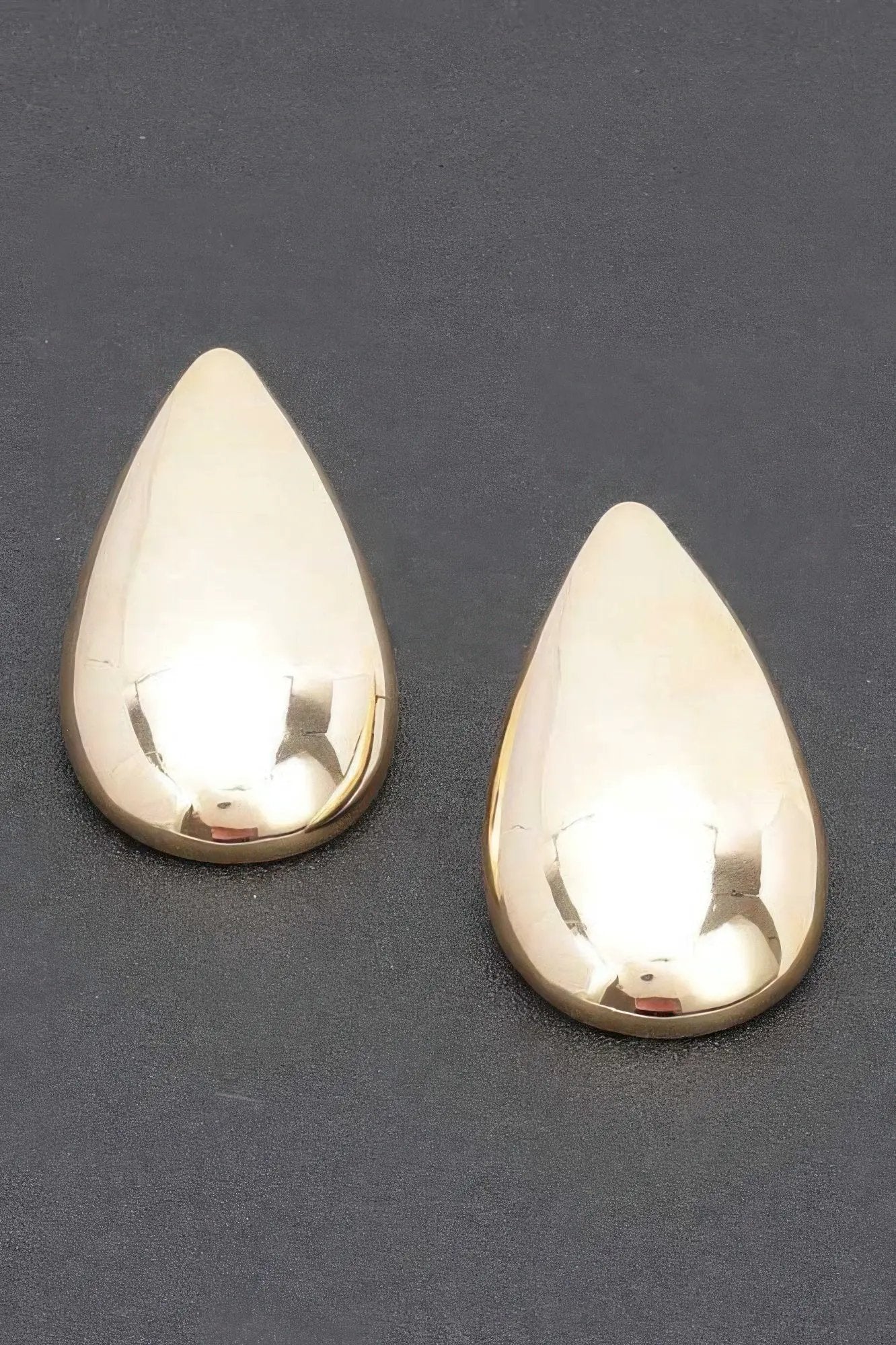 ASTOR Gold Plated Teardrop Earrings: NYFW BYMANYC ® New York by BYMANYC ® New York