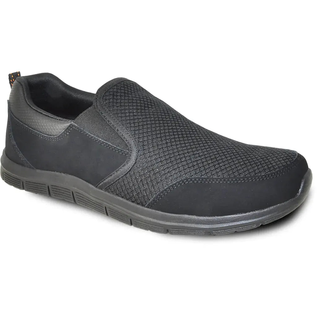VANGELO Women Slip Resistant Shoe AVA-1 Black by Tux-USA