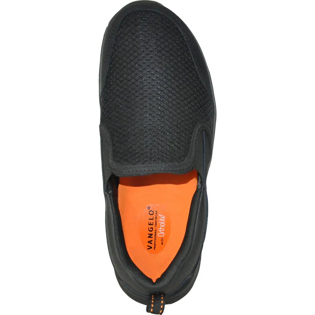 VANGELO Women Slip Resistant Shoe AVA-1 Black by Tux-USA