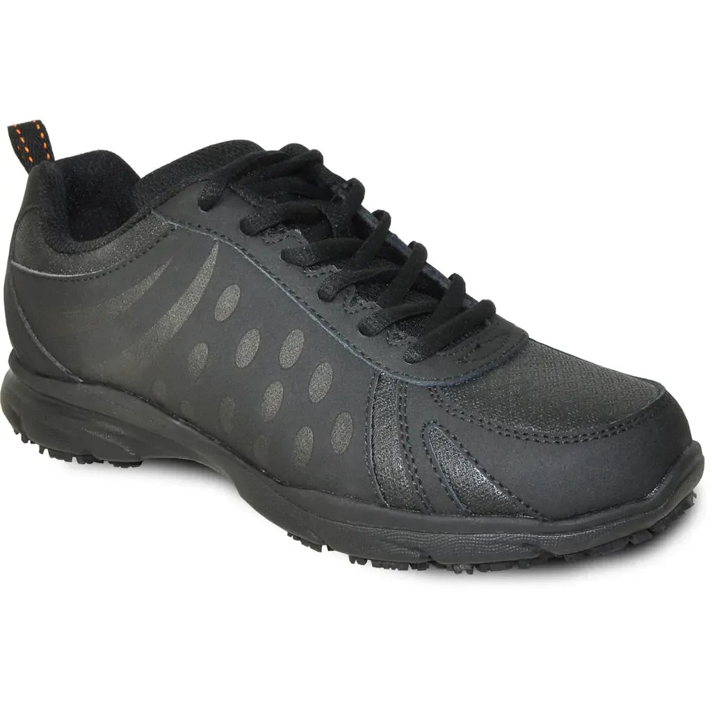 VANGELO Women Slip Resistant Shoe AVA-4 Black by Tux-USA