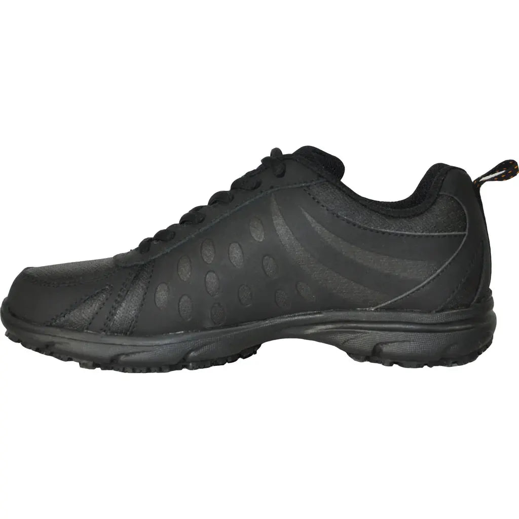 VANGELO Women Slip Resistant Shoe AVA-4 Black by Tux-USA