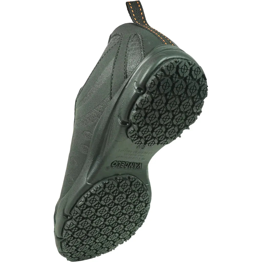 VANGELO Women Slip Resistant Shoe AVA-4 Black by Tux-USA