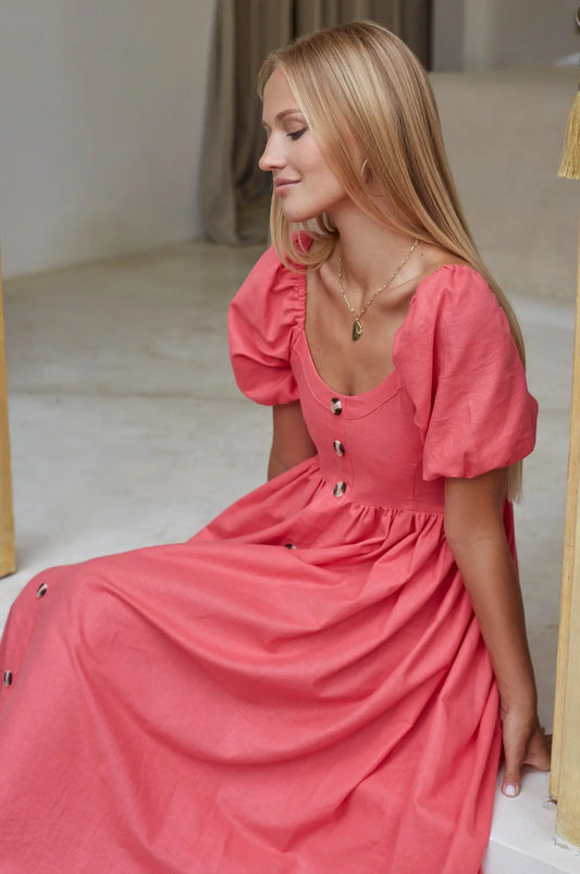Adele Midi Dress (Sale) by ELF