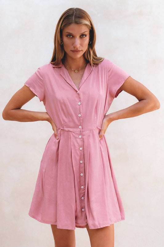 Agnes Shirt Dress (Sale) by ELF