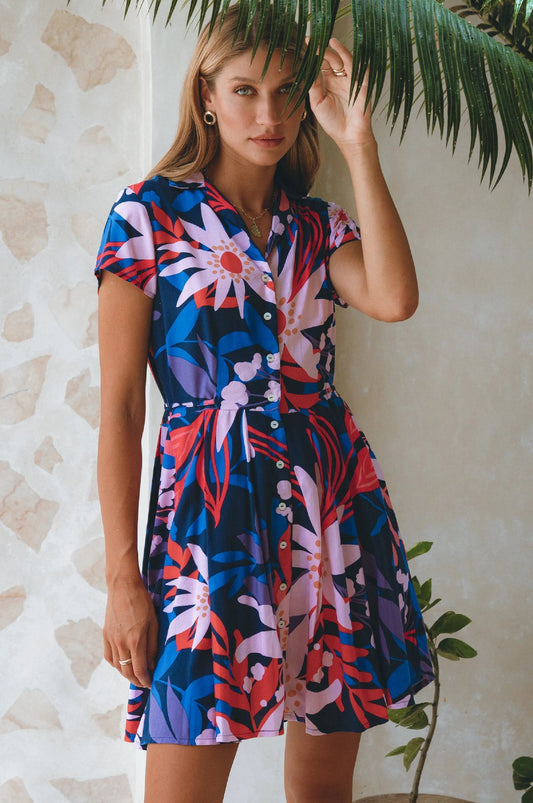 Agnes Shirt Dress (Sale) by ELF