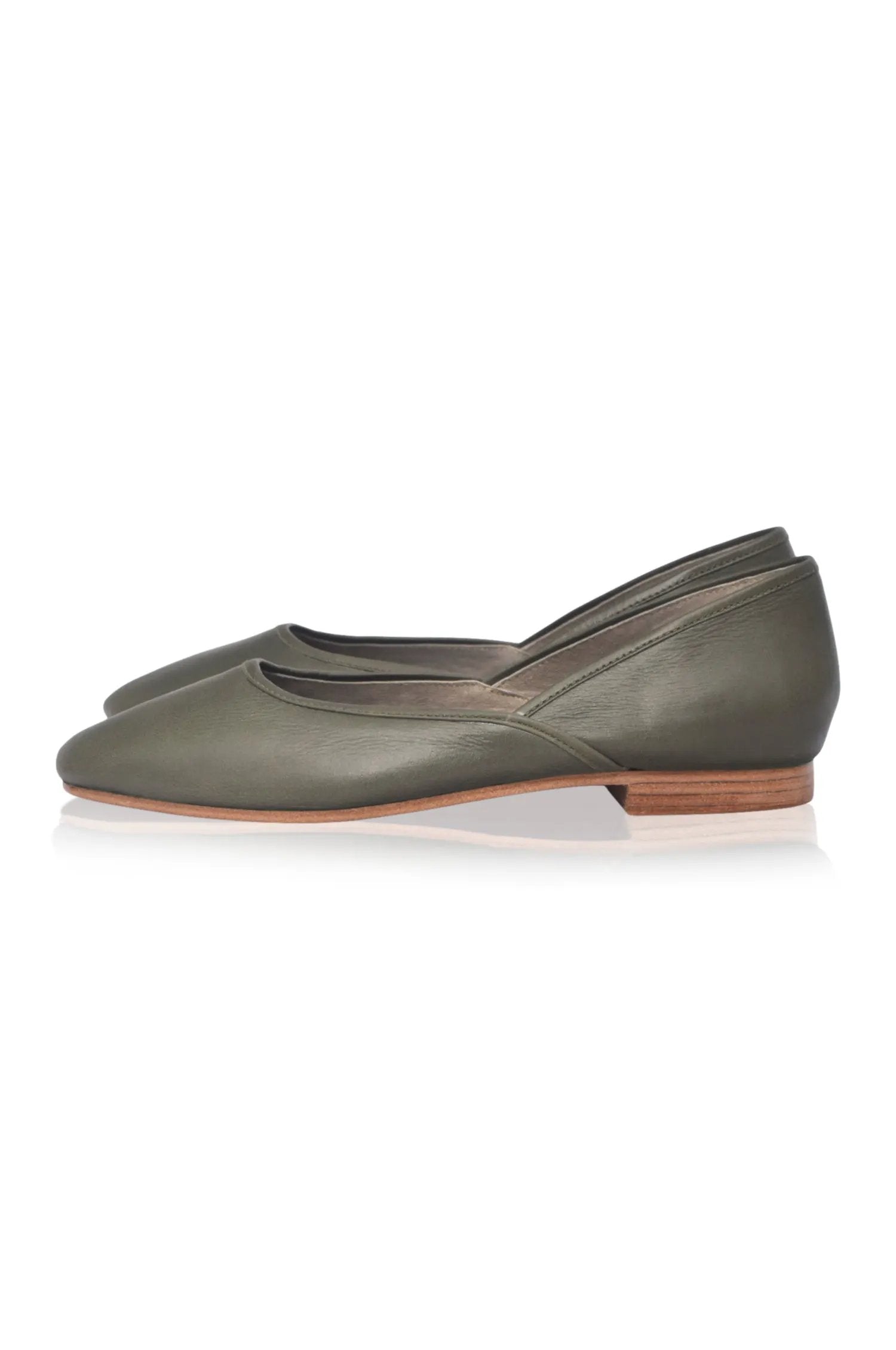 Amore Square Toe Ballet Flats (Sz. 8 & 10) by ELF