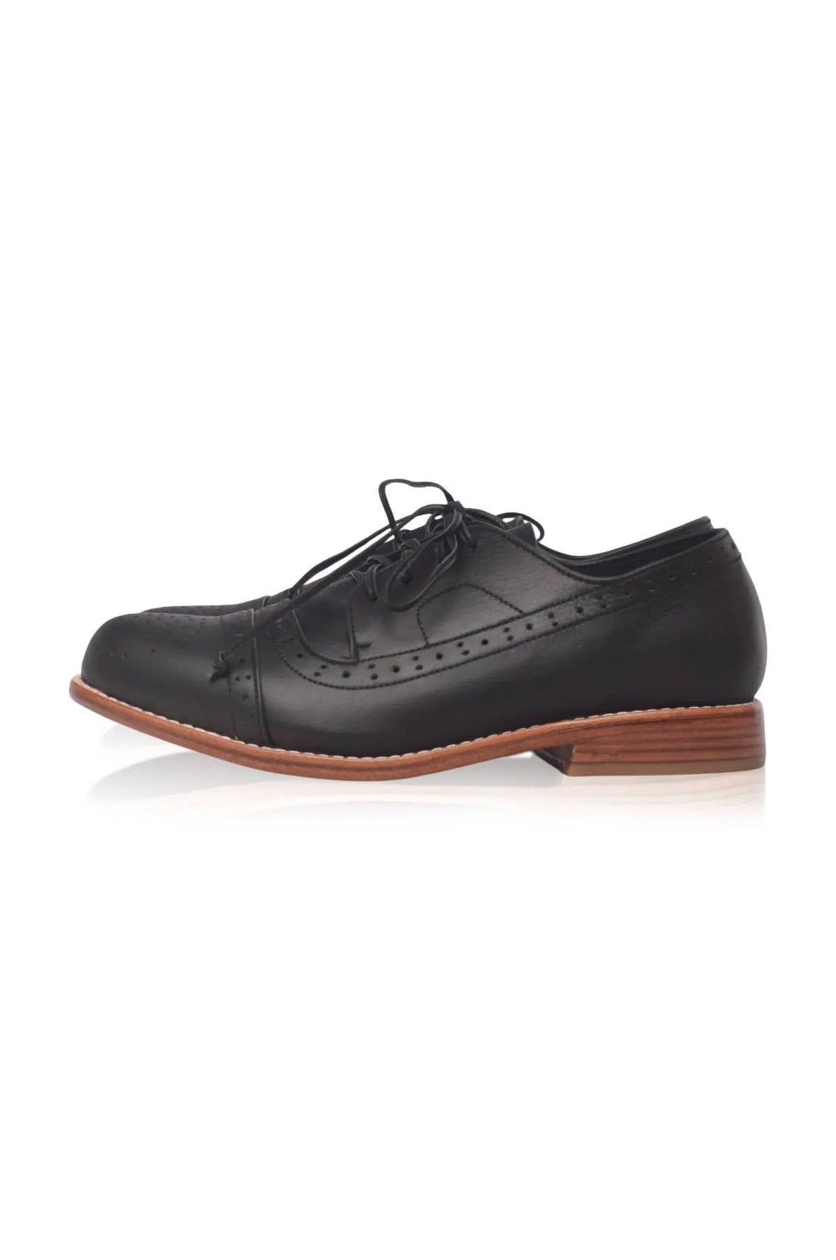 Aspen Brogue Leather Oxfords by ELF