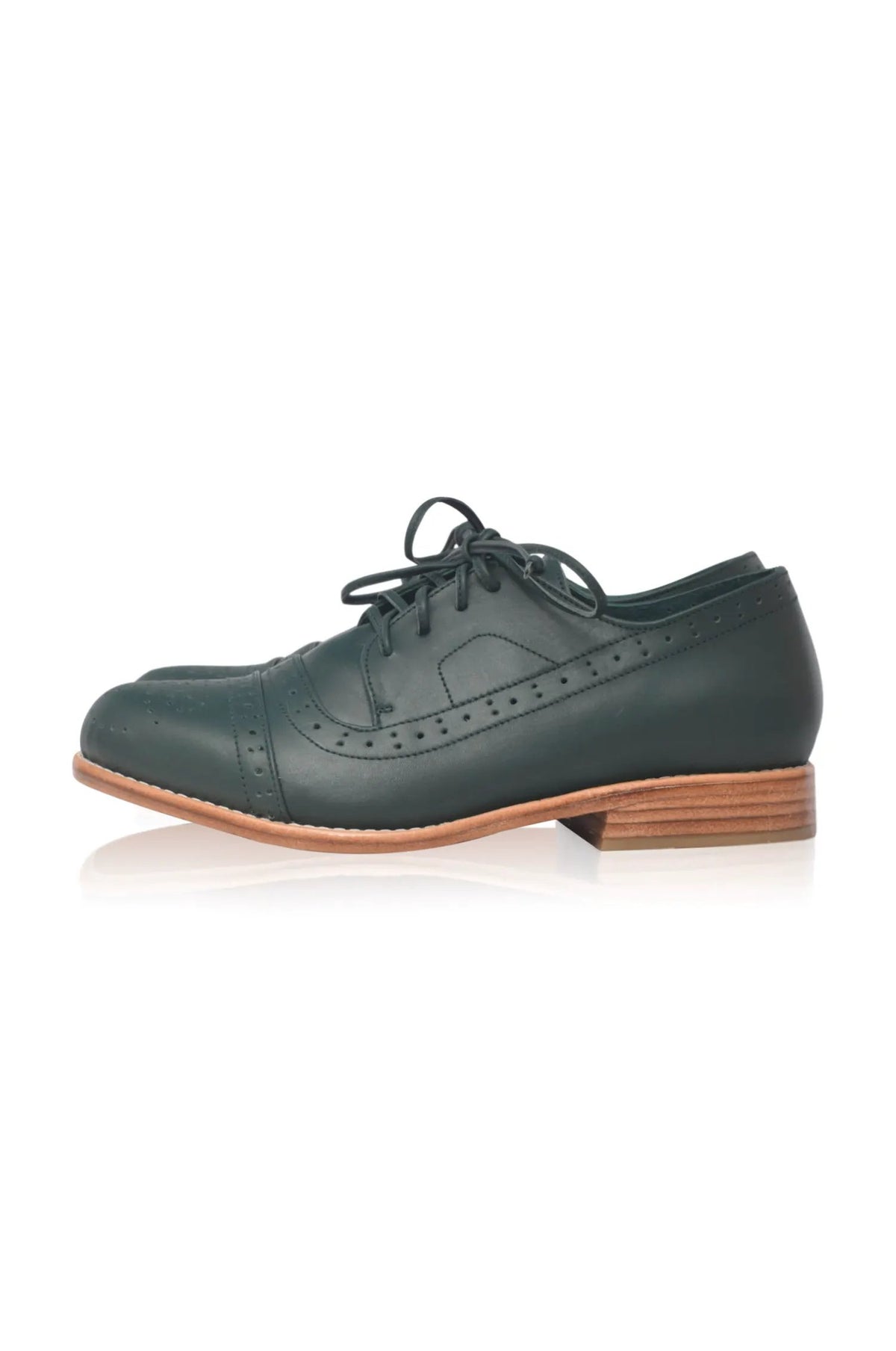Aspen Brogue Leather Oxfords by ELF