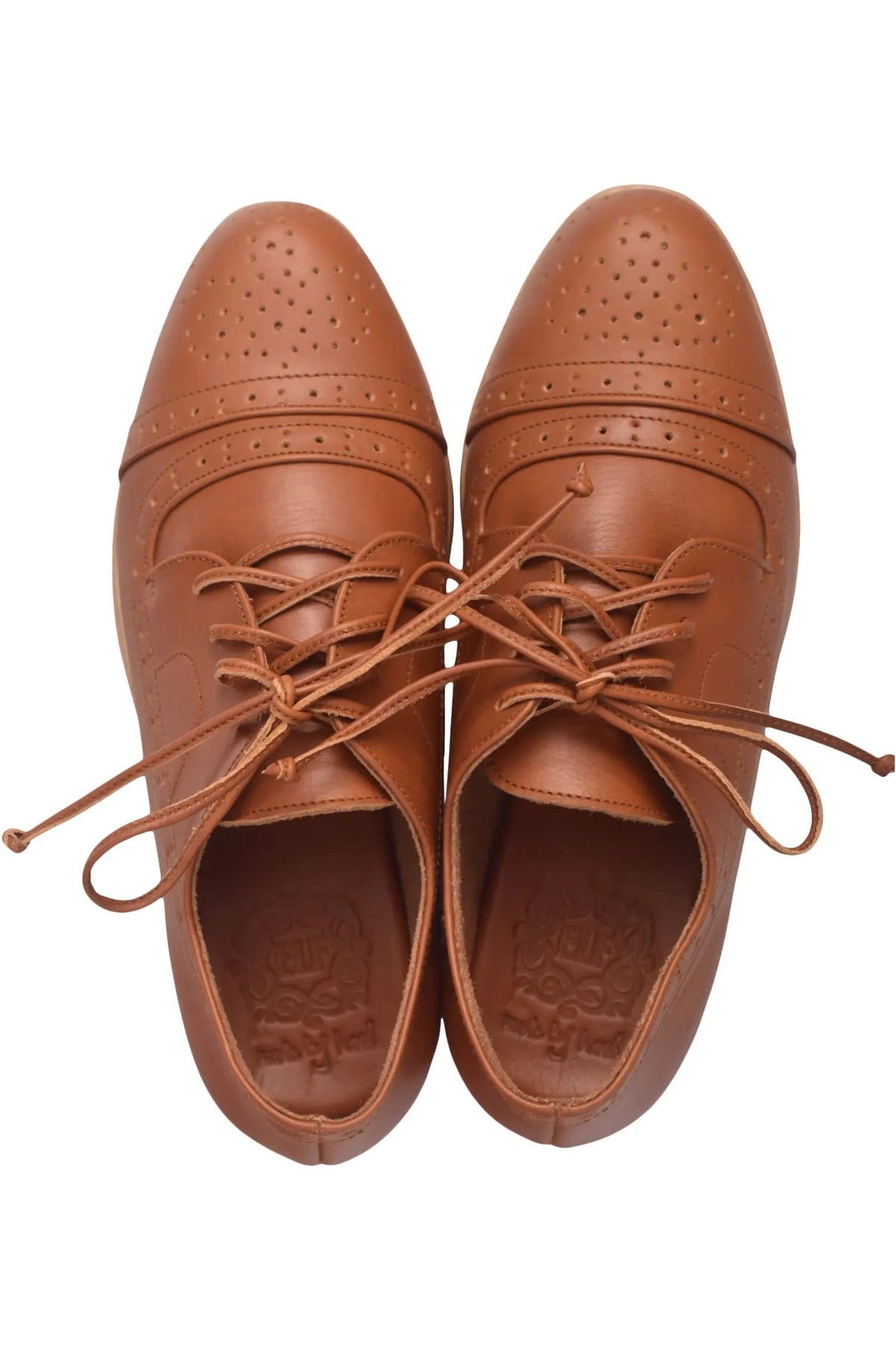 Aspen Brogue Leather Oxfords by ELF