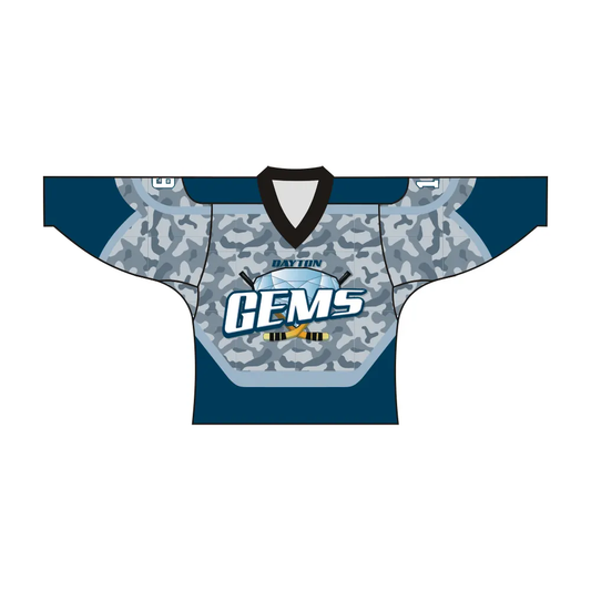 Custom GEMS Hockey Jersey by Vimost Sportswear