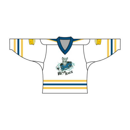 Custom Rink Rats Hockey Jersey by Vimost Sportswear