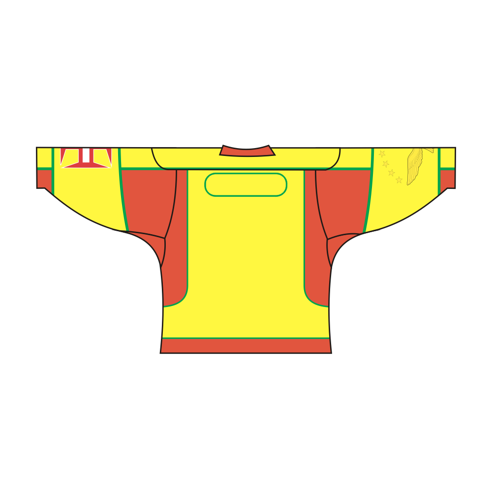 Custom Portugal Madeira Azores Hockey Jersey-1