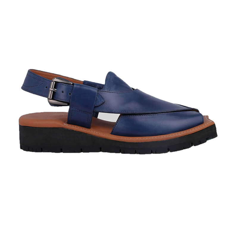 Mikaal C2R Mens Cowhide Rugged Leather Sandals Peshawari Chappal by Inland Leather