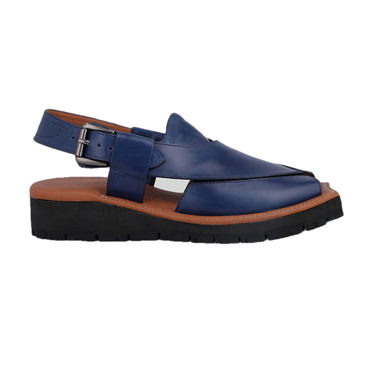 Mikaal C2R Mens Cowhide Rugged Leather Sandals Peshawari Chappal by Inland Leather