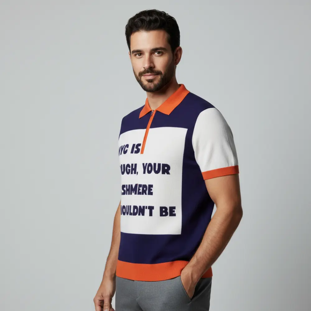 BROOKLYN Cashmere Polo BYMANYC ® New York by BYMANYC ® New York