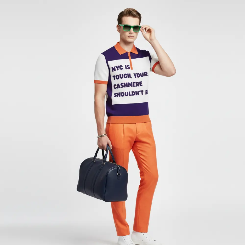 BROOKLYN Cashmere Polo BYMANYC ® New York by BYMANYC ® New York