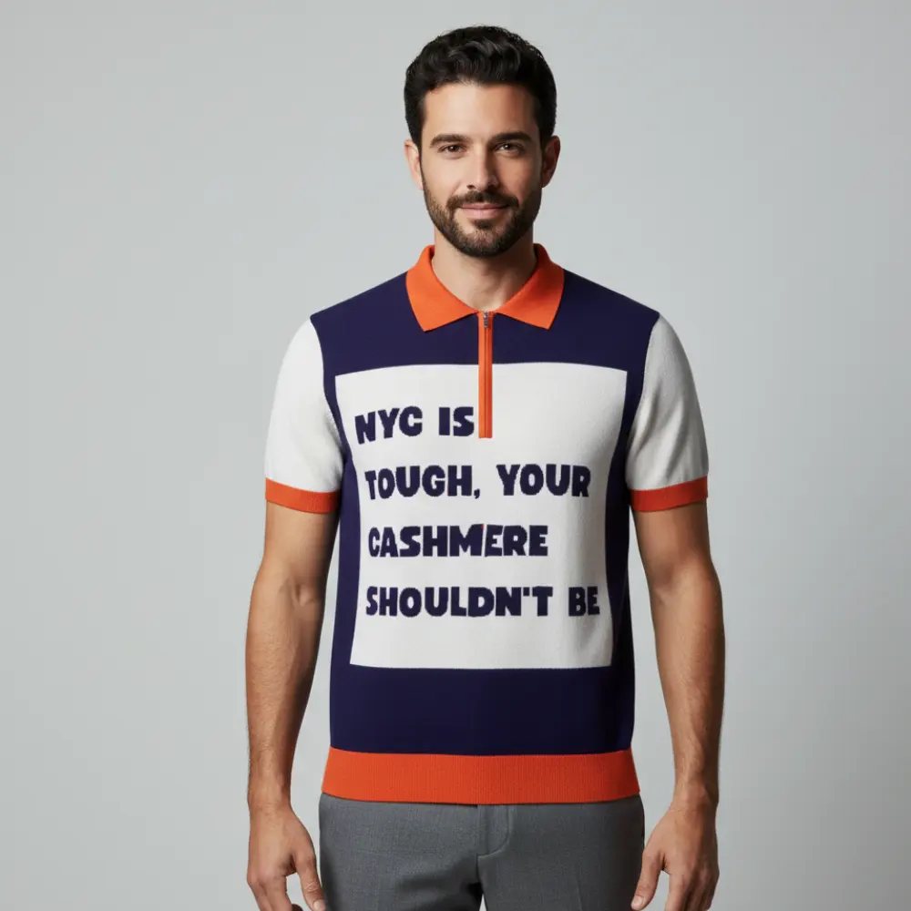 BROOKLYN Cashmere Polo BYMANYC ® New York by BYMANYC ® New York
