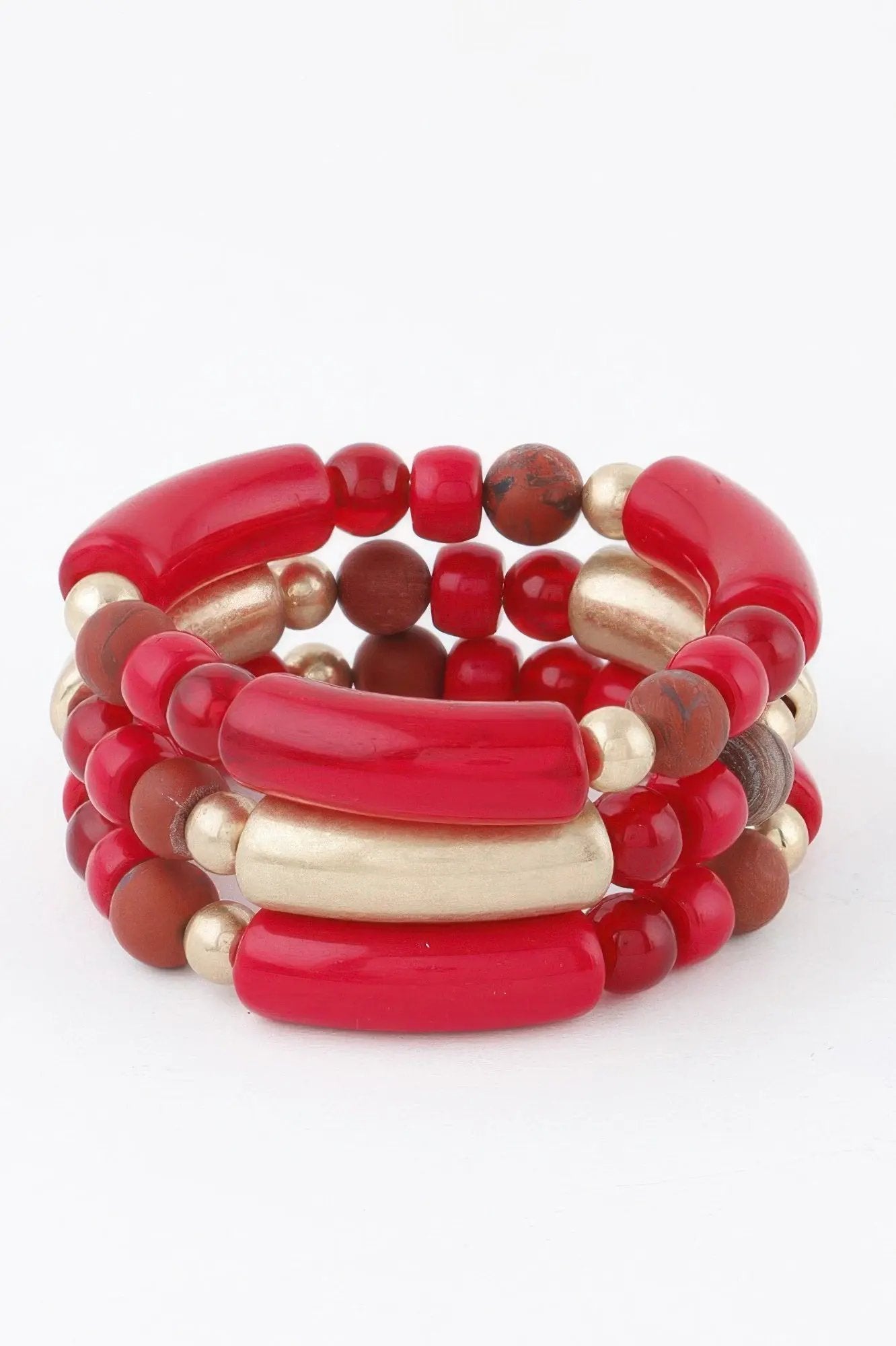 BROOKLYN Two-Toned Bead Bracelet - New Collection Los Angeles - BYMANYC ® New York by BYMANYC ® New York