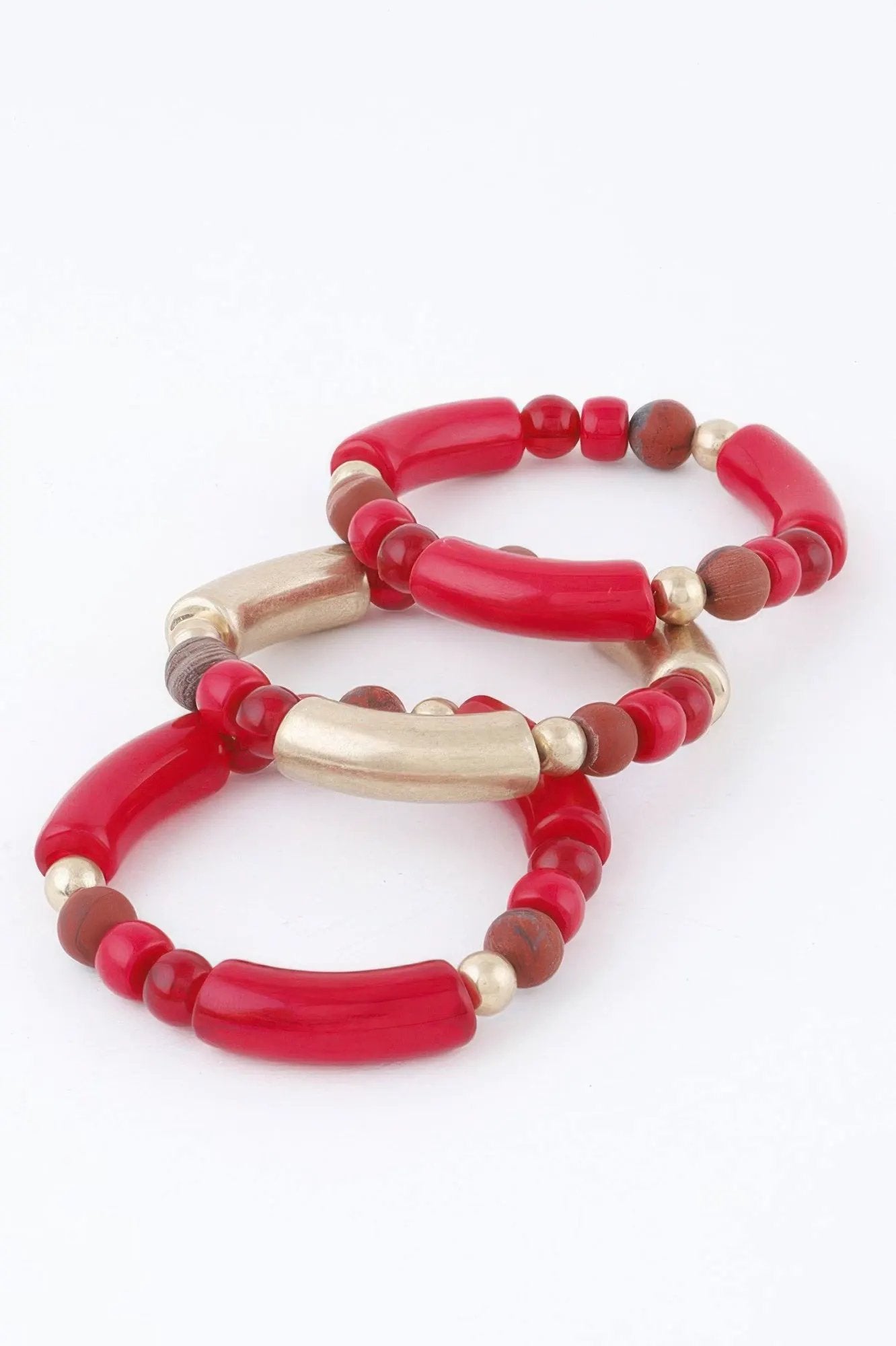 BROOKLYN Two-Toned Bead Bracelet - New Collection Los Angeles - BYMANYC ® New York by BYMANYC ® New York