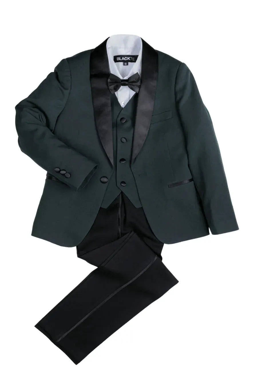 "London" Kids Tuxedo (5-Piece Set) by Tux-USA