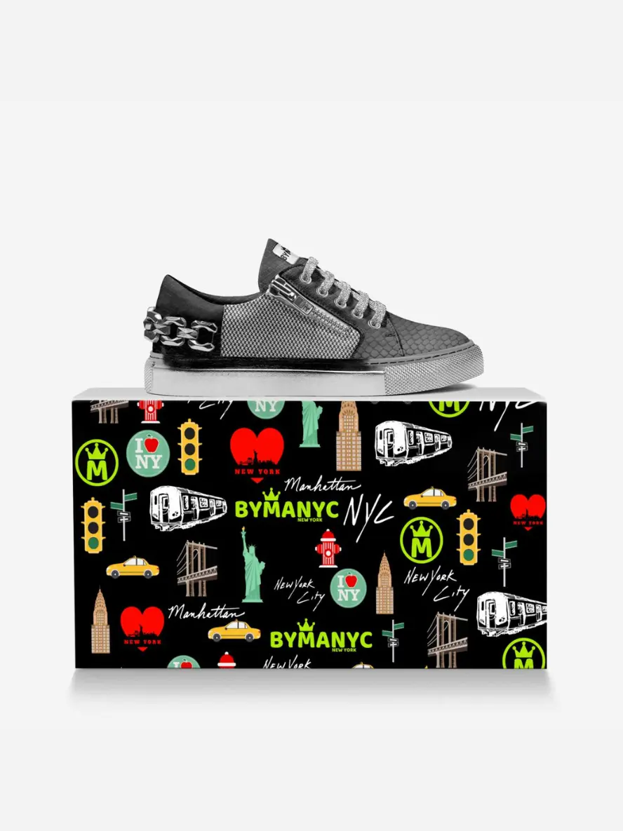 BYMANYC ® NYC Upper East Opulence: Timeless Vegan Luxury Sneakers by BYMANYC ® New York