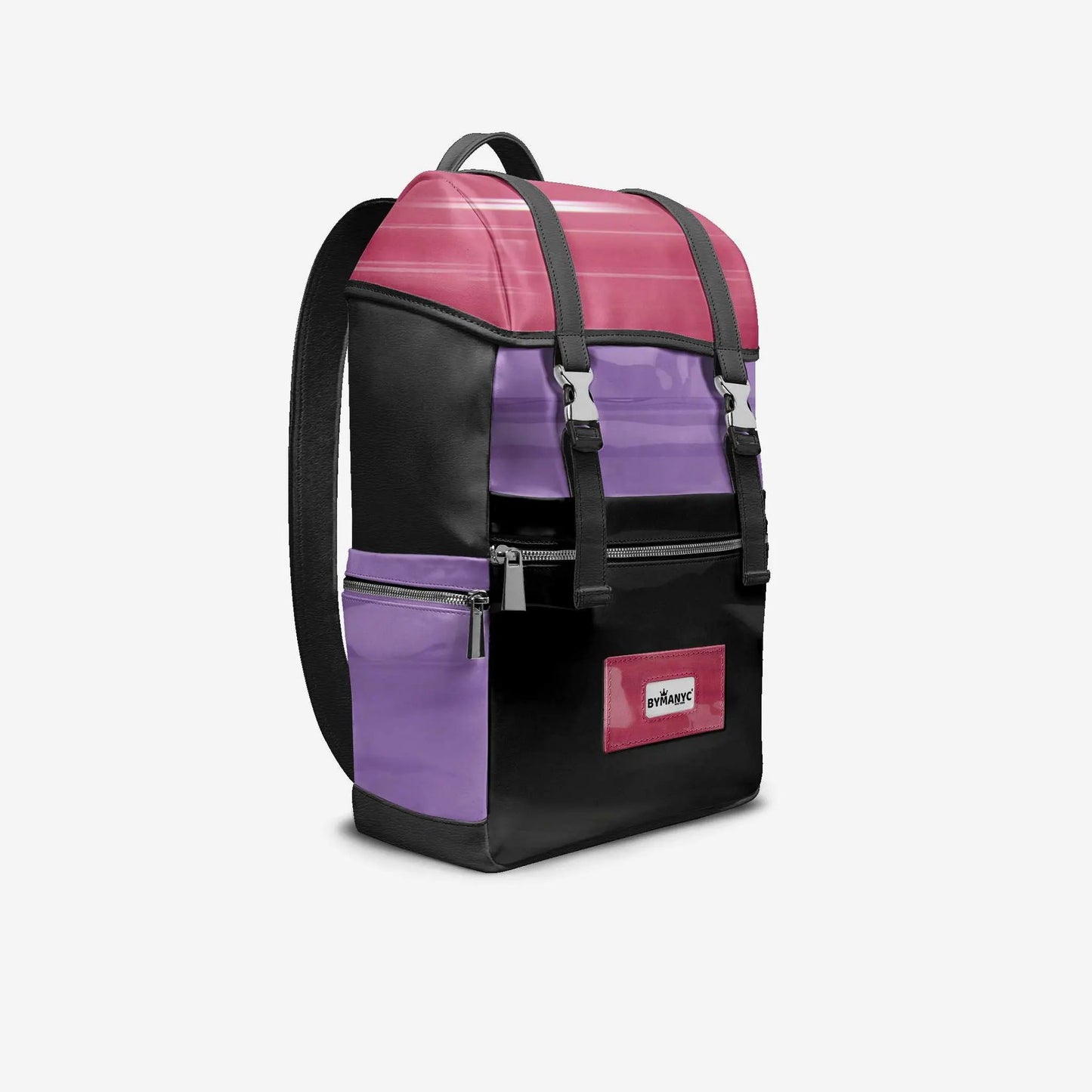 BYMANYC ® New York – NYC COUTURE Backpack in Berry & Violet Storm by BYMANYC ® New York
