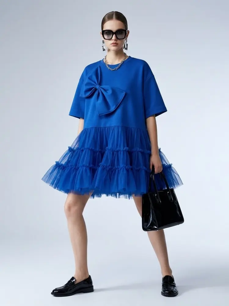 WOMEN'S DRESS CALA BOIX BLUE IBIZA Collection BYMANYC ® New York by BYMANYC ® New York