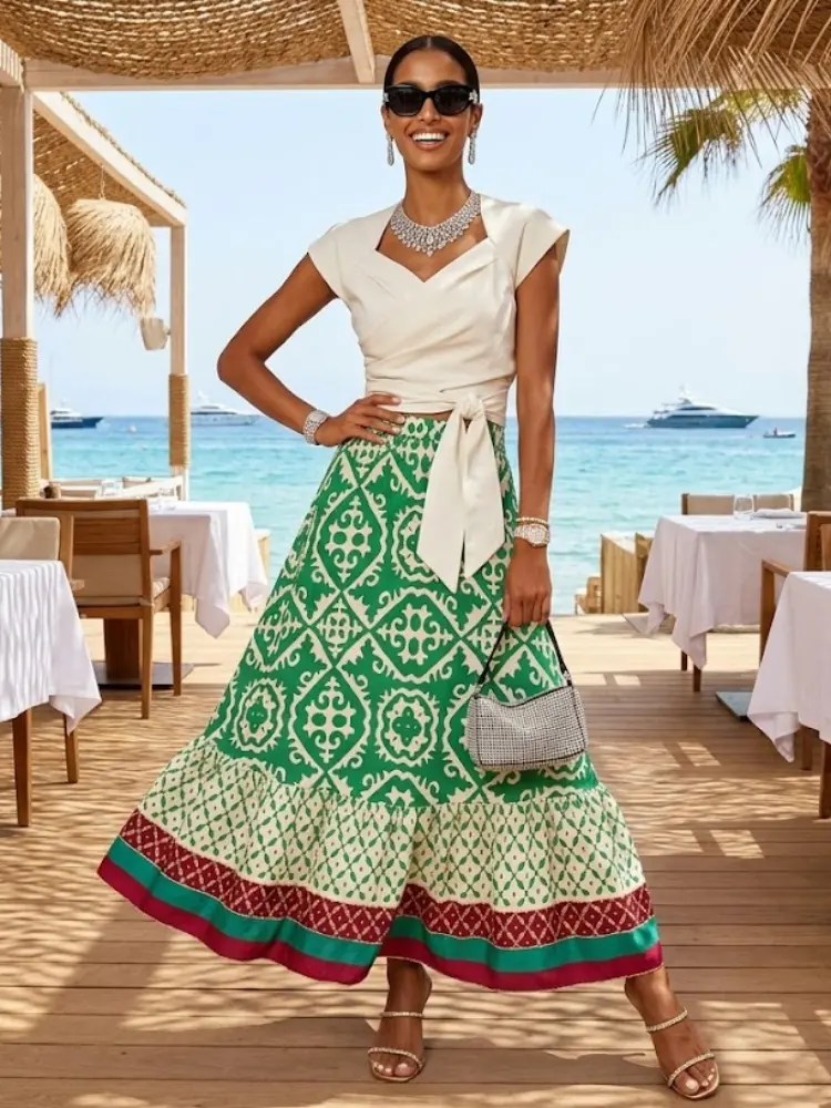 WOMEN'S SKIRT CALA CARBÓ New Collection BYMANYC ® New York by BYMANYC ® New York