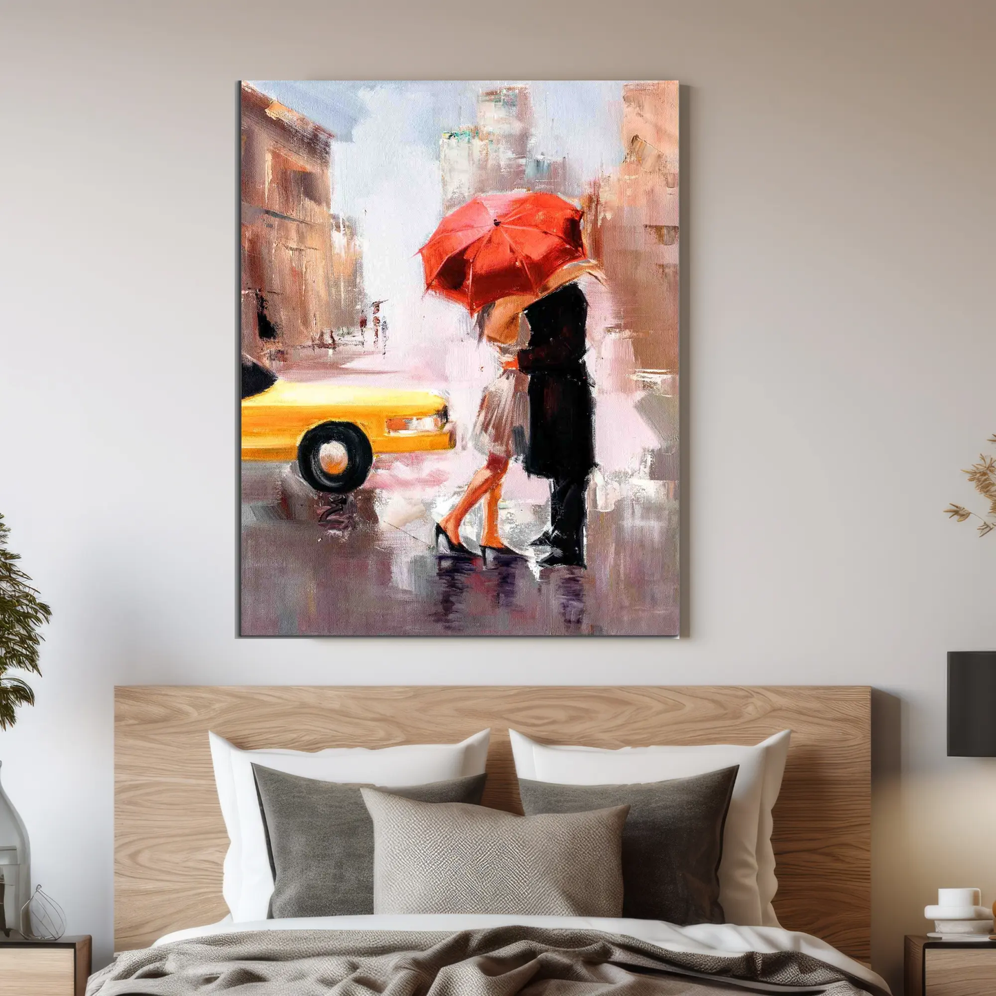 NYC KISS - Wall art decor-Fine Art Canvas by Gtaart.ca