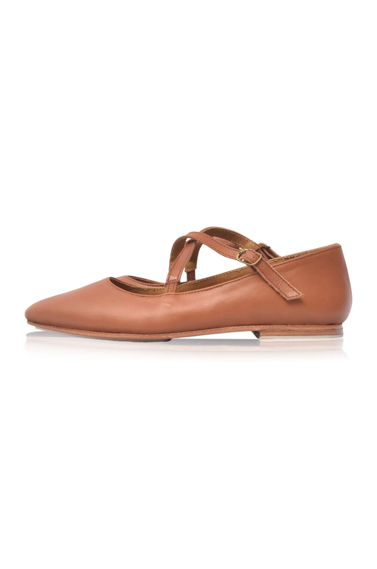 Bella Vita Criss-Cross Pointed Flats (Sz. 9 & 10.5) by ELF