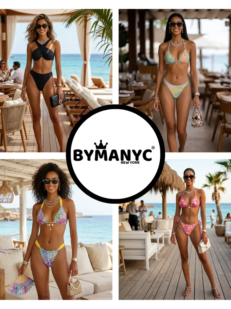 Bikini Set New Collection IBIZA CALA COMTE - BYMANYC ® New York by BYMANYC ® New York