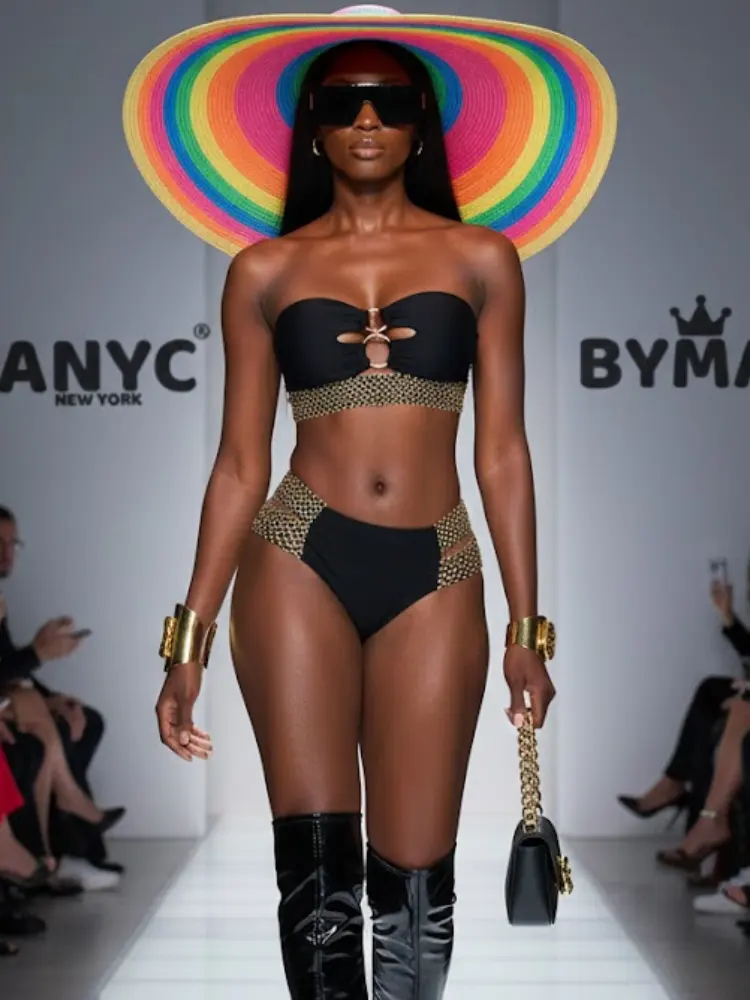 Bikini WALL STREET NYFW New Colecction BYMANYC ® New York by BYMANYC ® New York