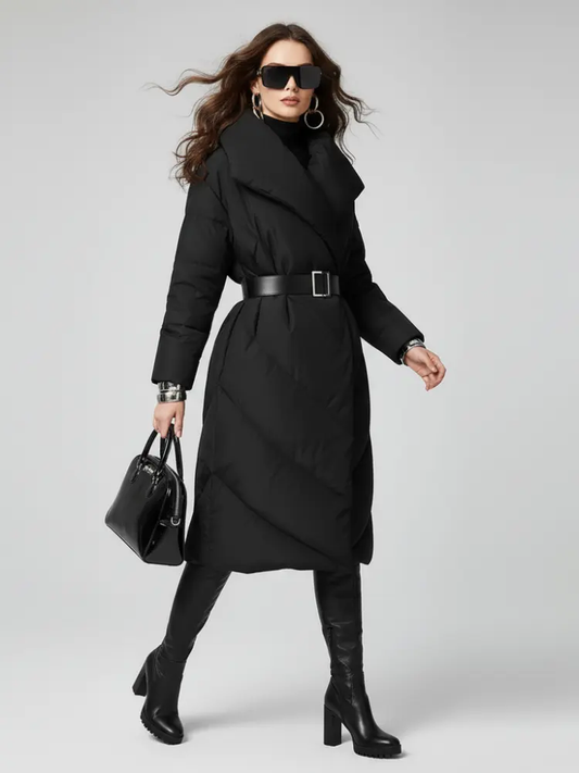 Black Down Coat For Women, SoHo, BYMANYC New York. by BYMANYC ® New York